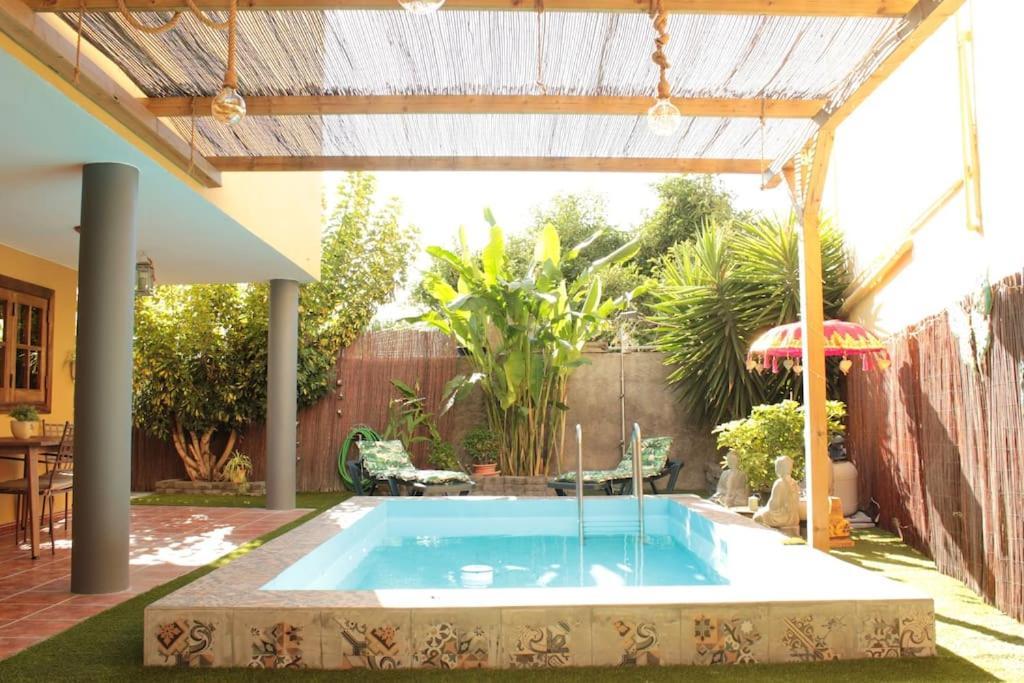 Willa Casa Con Piscina En El Centro Los Llanos De Aridane Zewnętrze zdjęcie